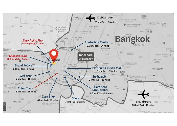 Velin Khaosan - 3rd Floor With 2bedrooms 公寓
